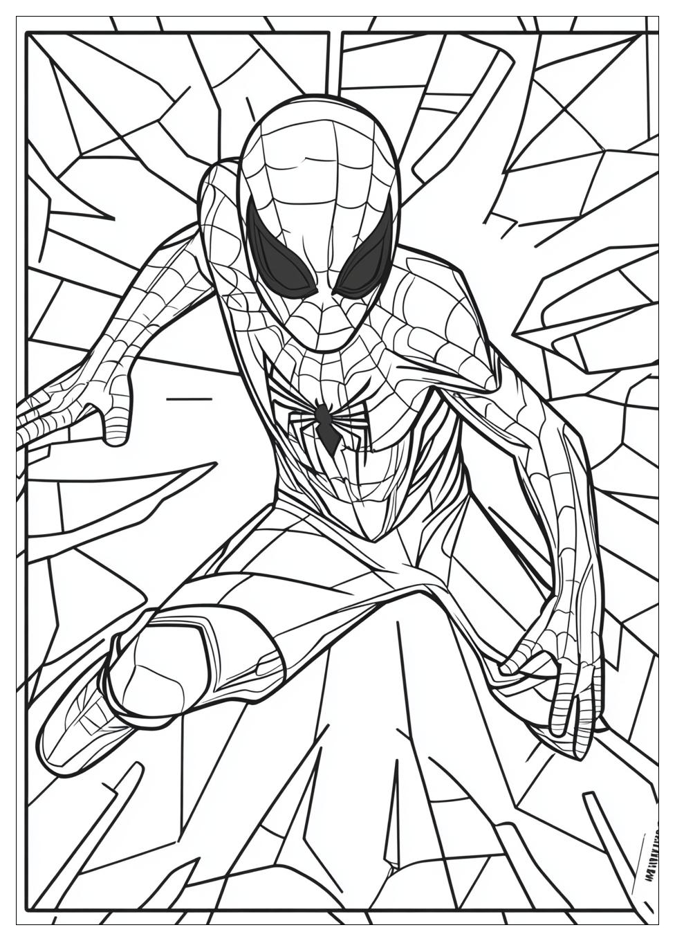 Miles Morales Ausmalbilder 3