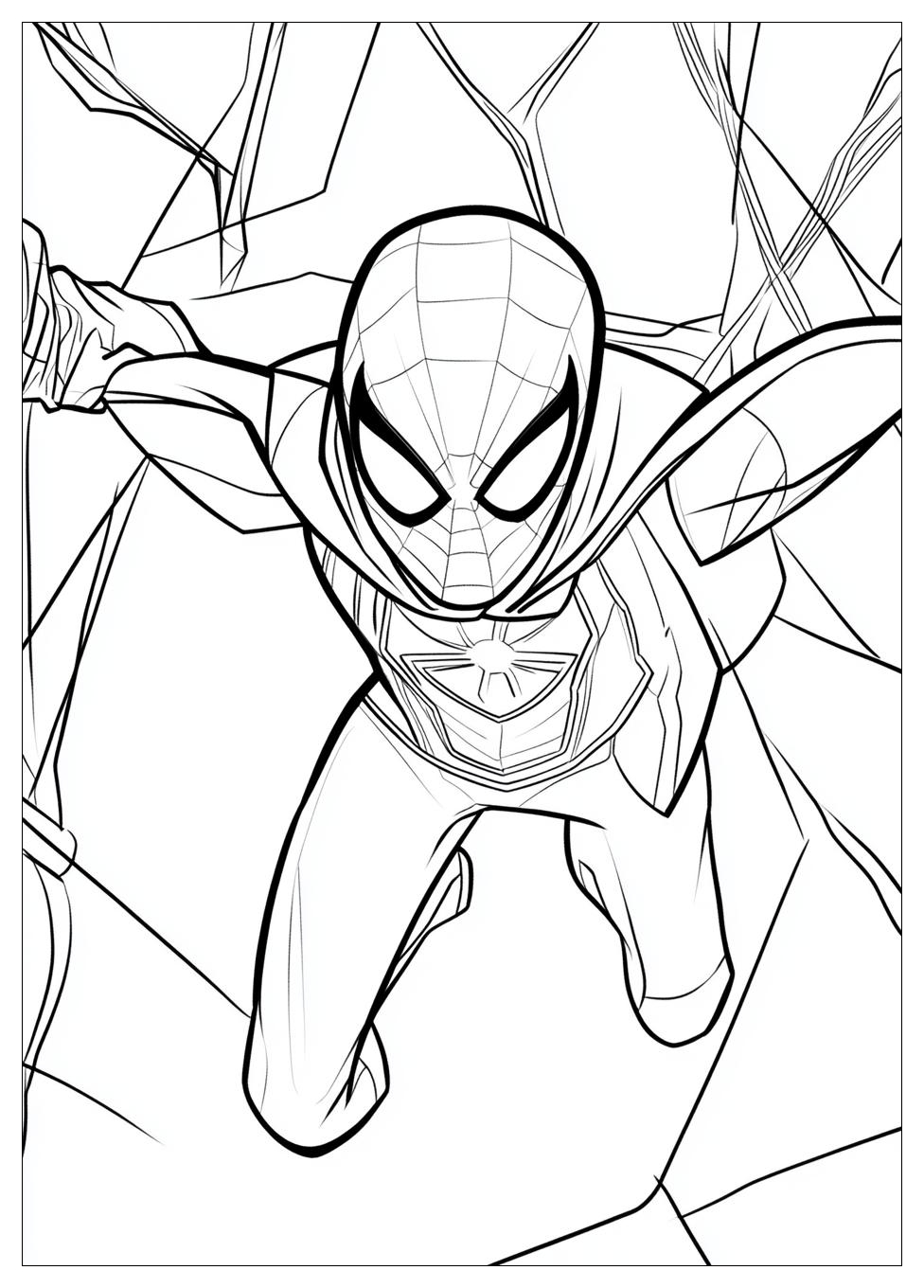 Miles Morales Ausmalbilder 6