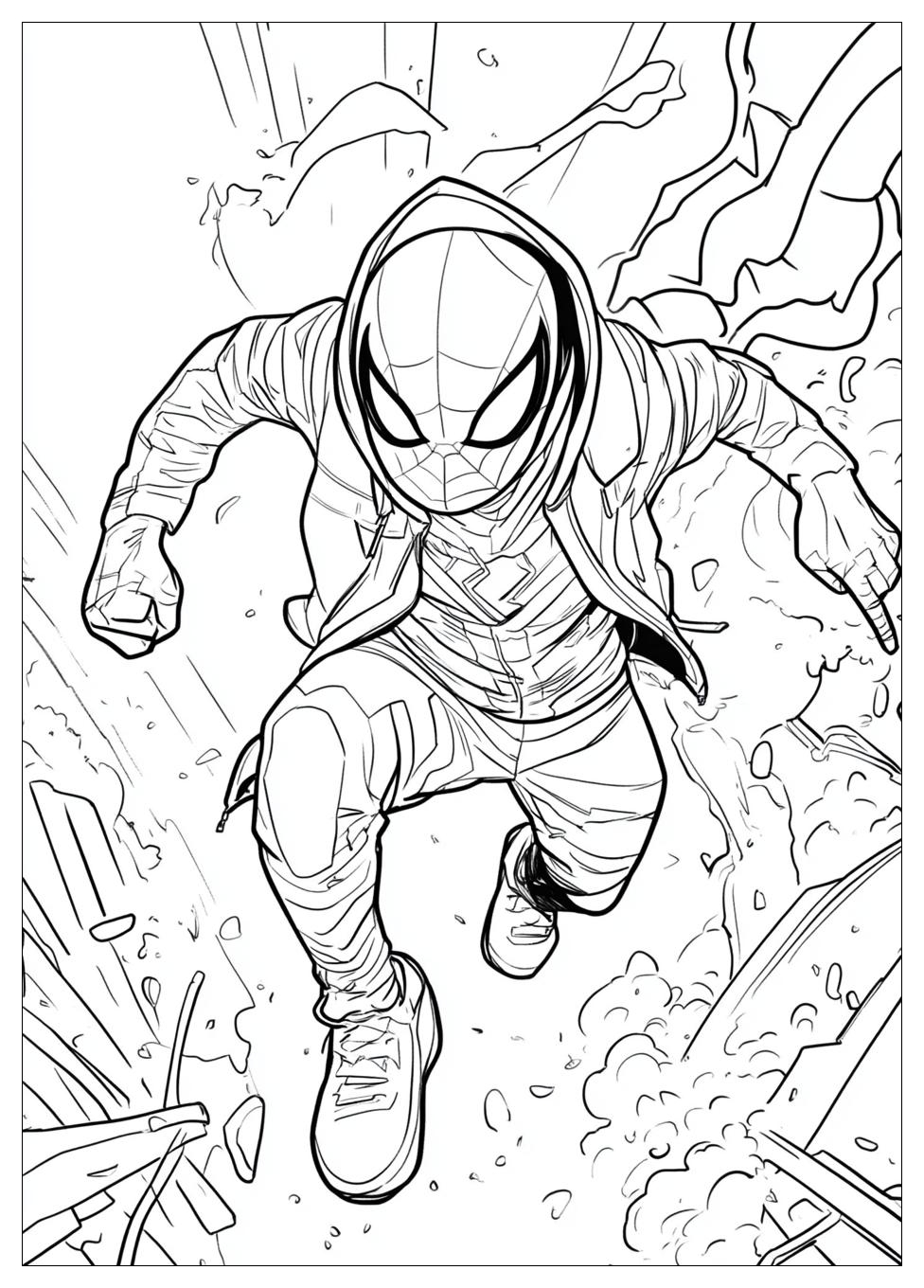 Miles Morales Ausmalbilder 8