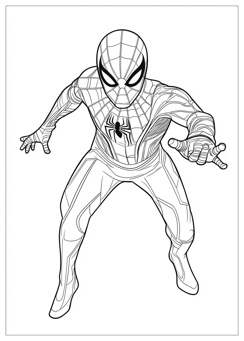 Miles Morales Ausmalbilder 9