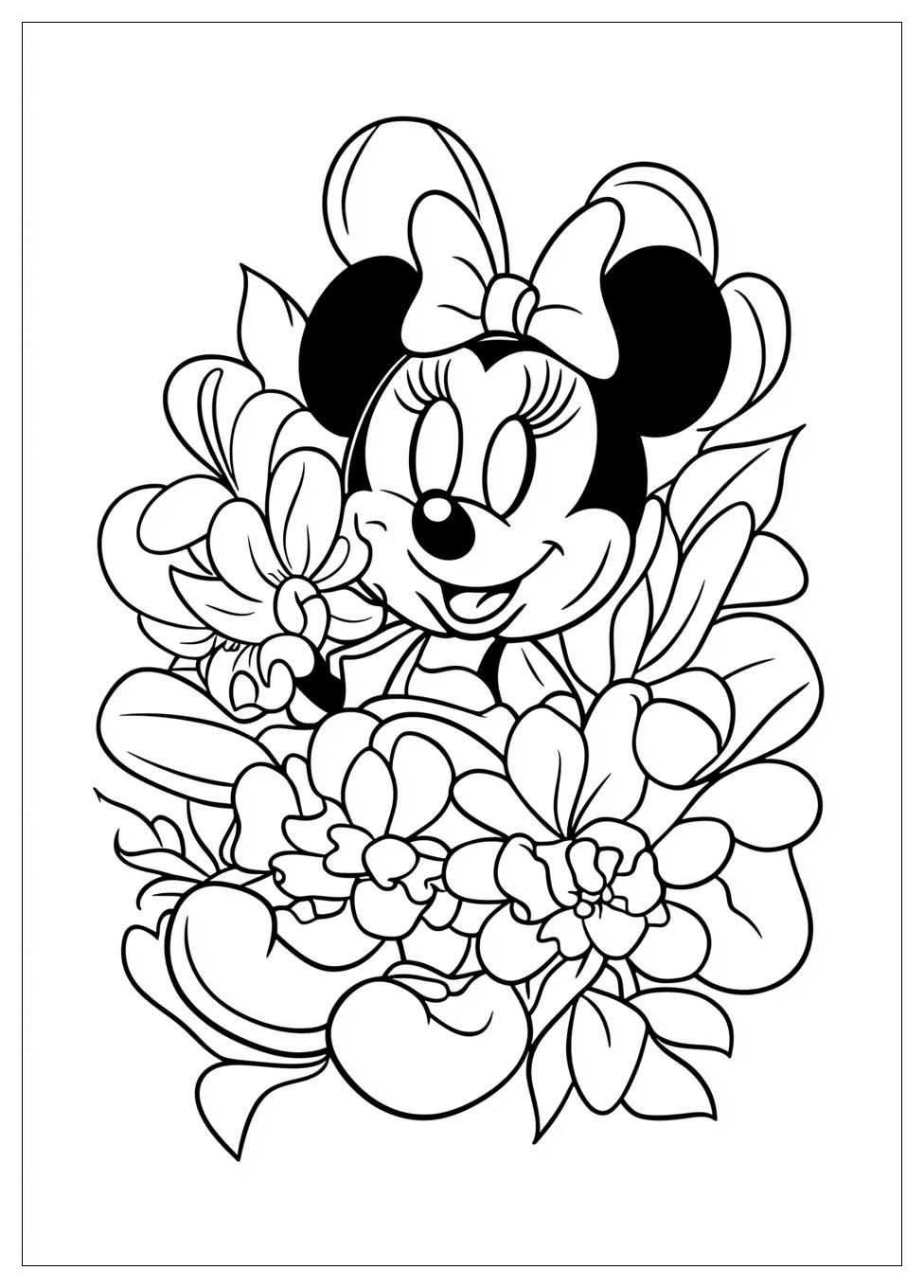 Minnie Maus Ausmalbilder 12