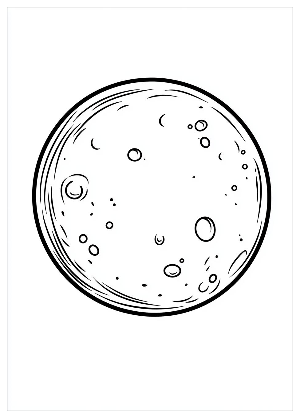 Mond Ausmalbilder 10