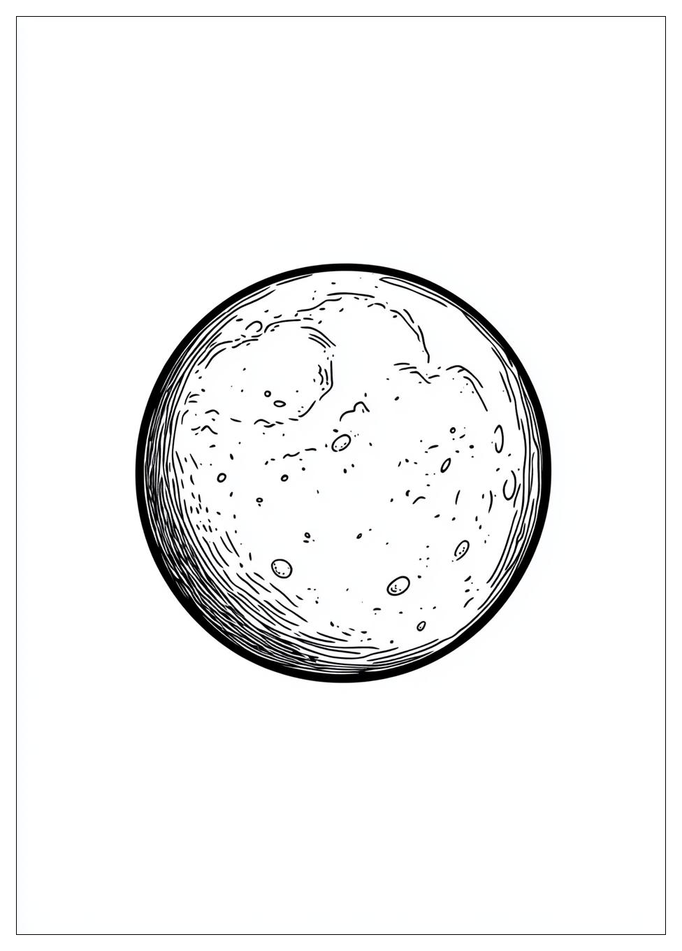 Mond Ausmalbilder 11