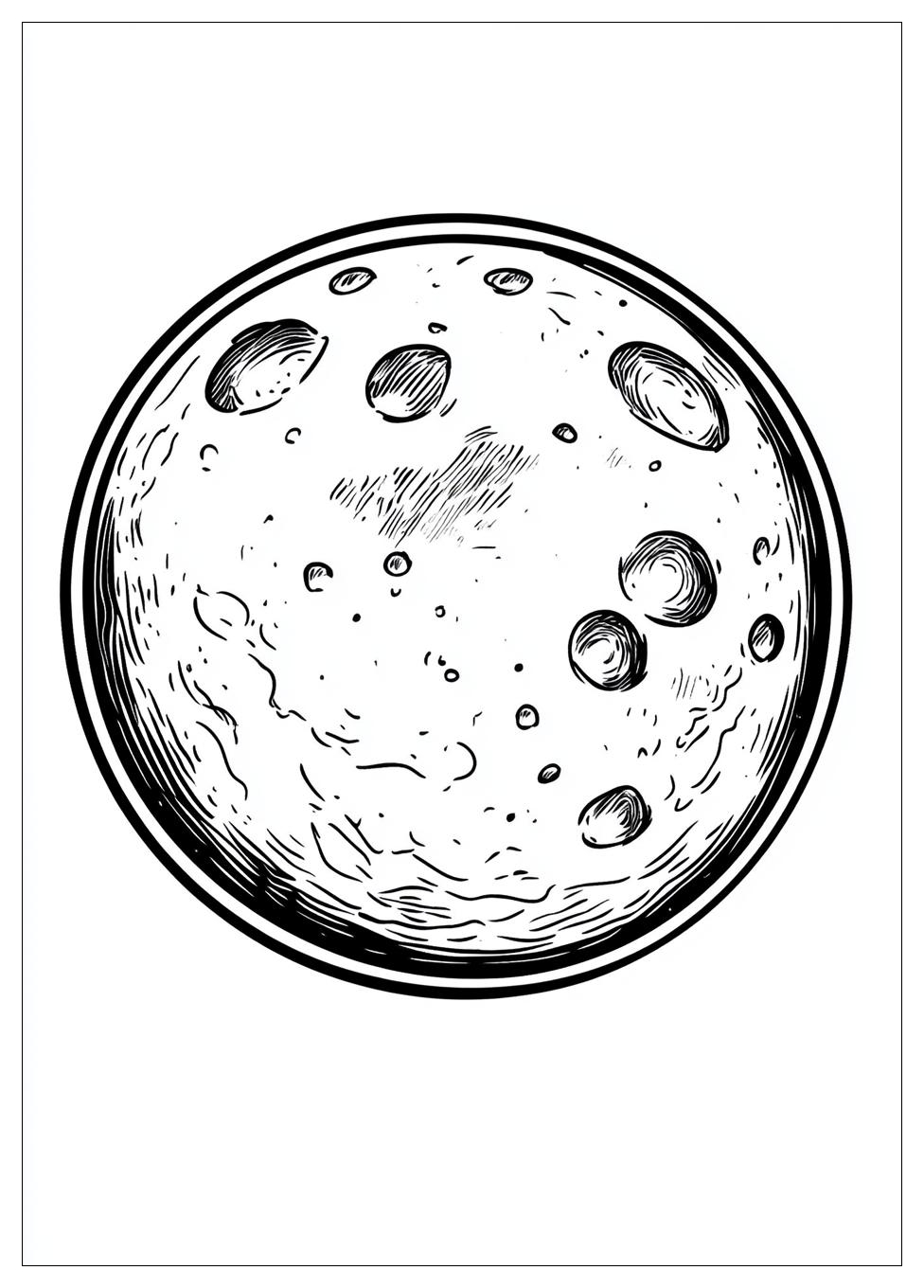 Mond Ausmalbilder 14