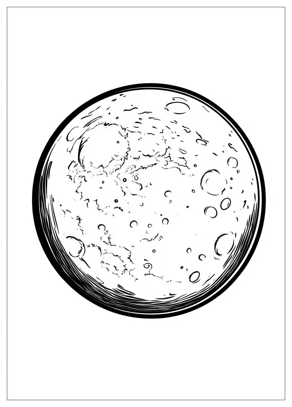 Mond Ausmalbilder 18