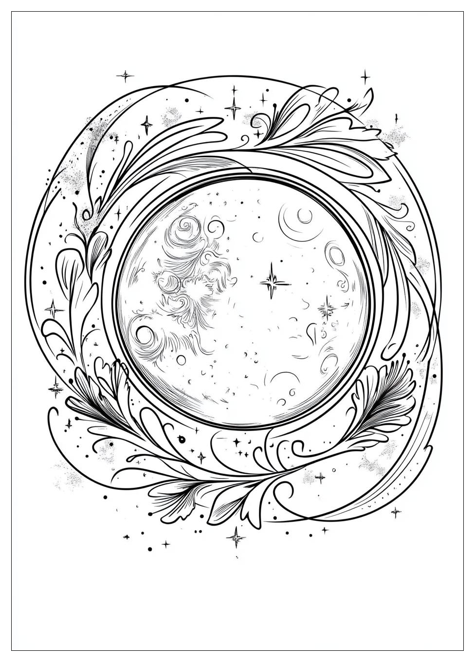 Mond Ausmalbilder 20