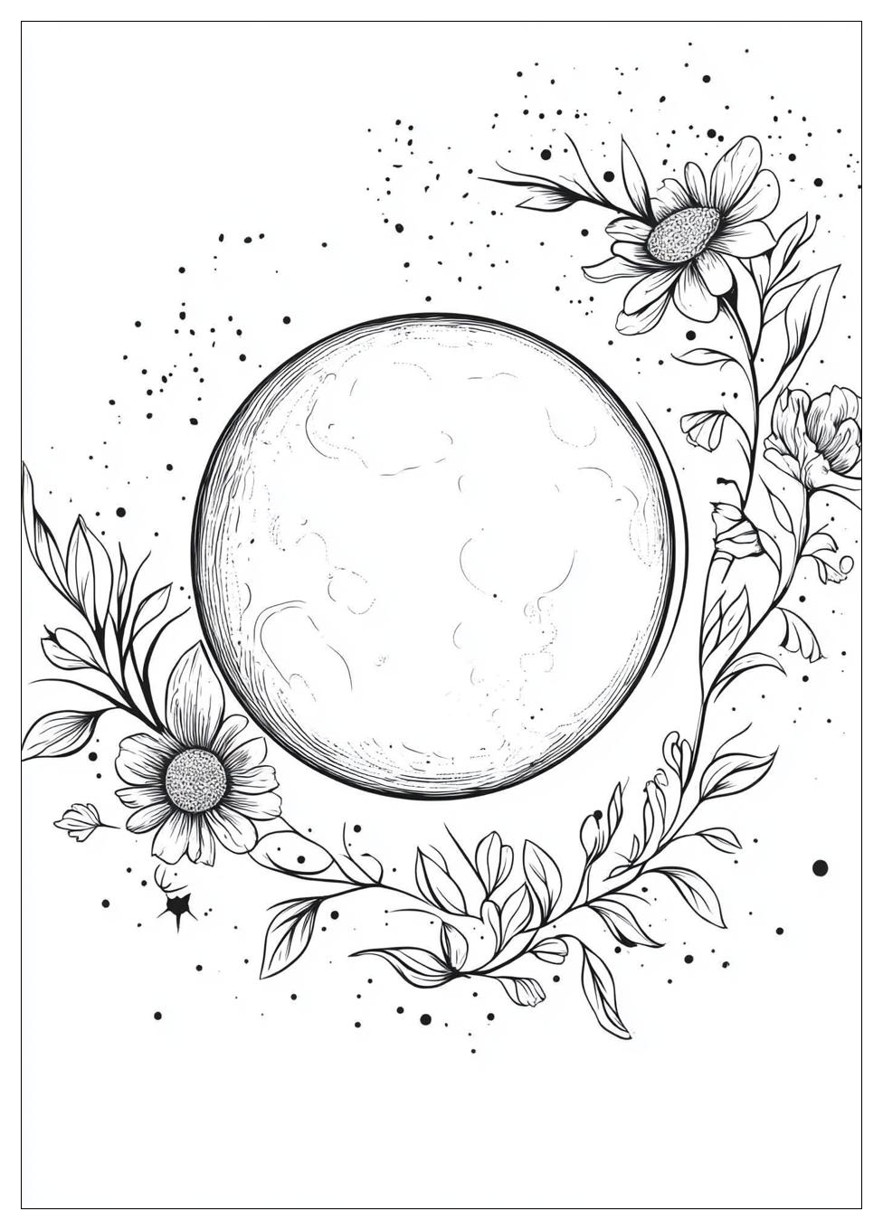 Mond Ausmalbilder 23