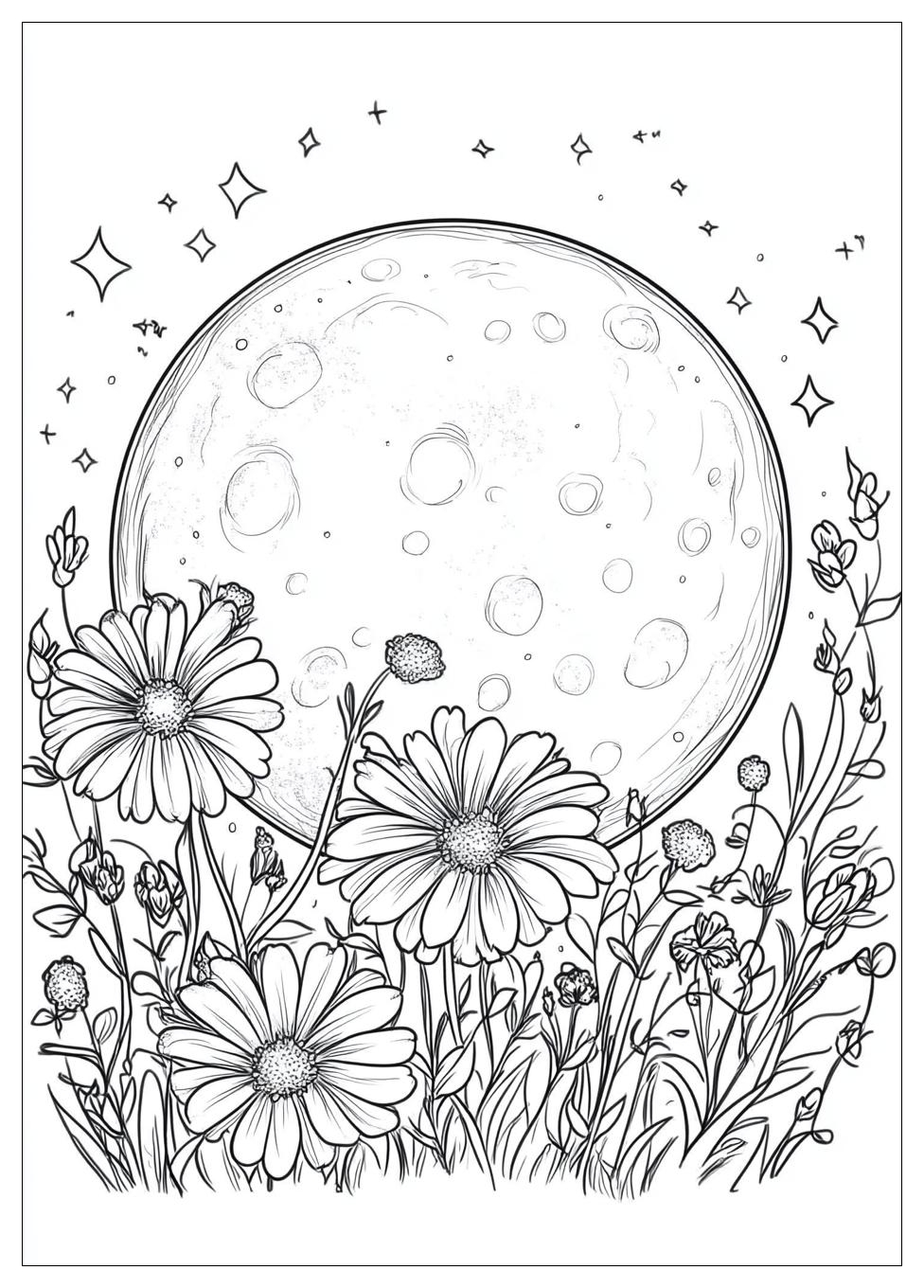 Mond Ausmalbilder 24