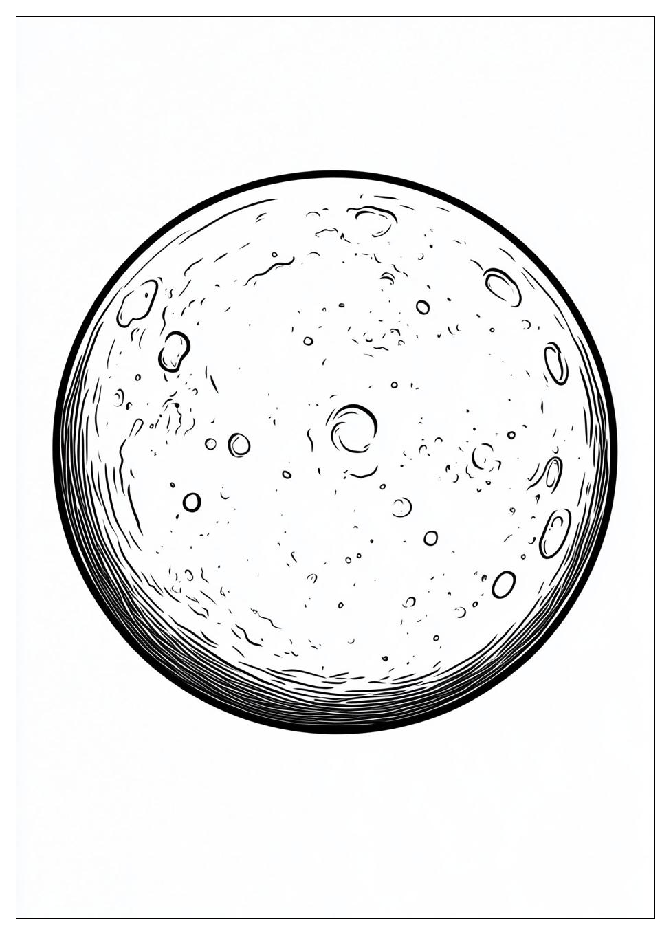 Mond Ausmalbilder 8
