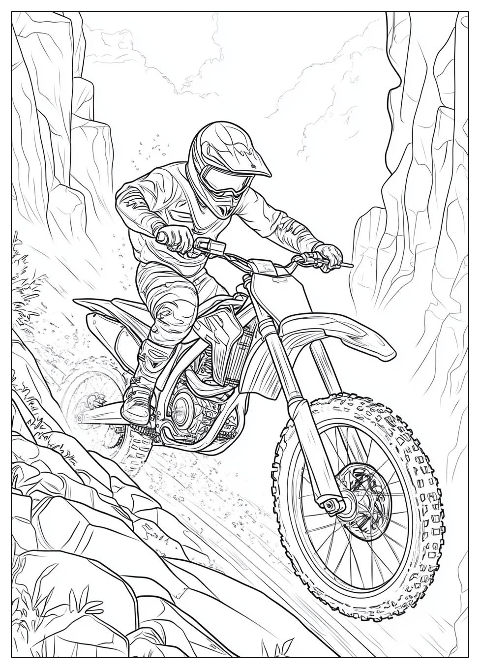 Motocross Ausmalbilder 5