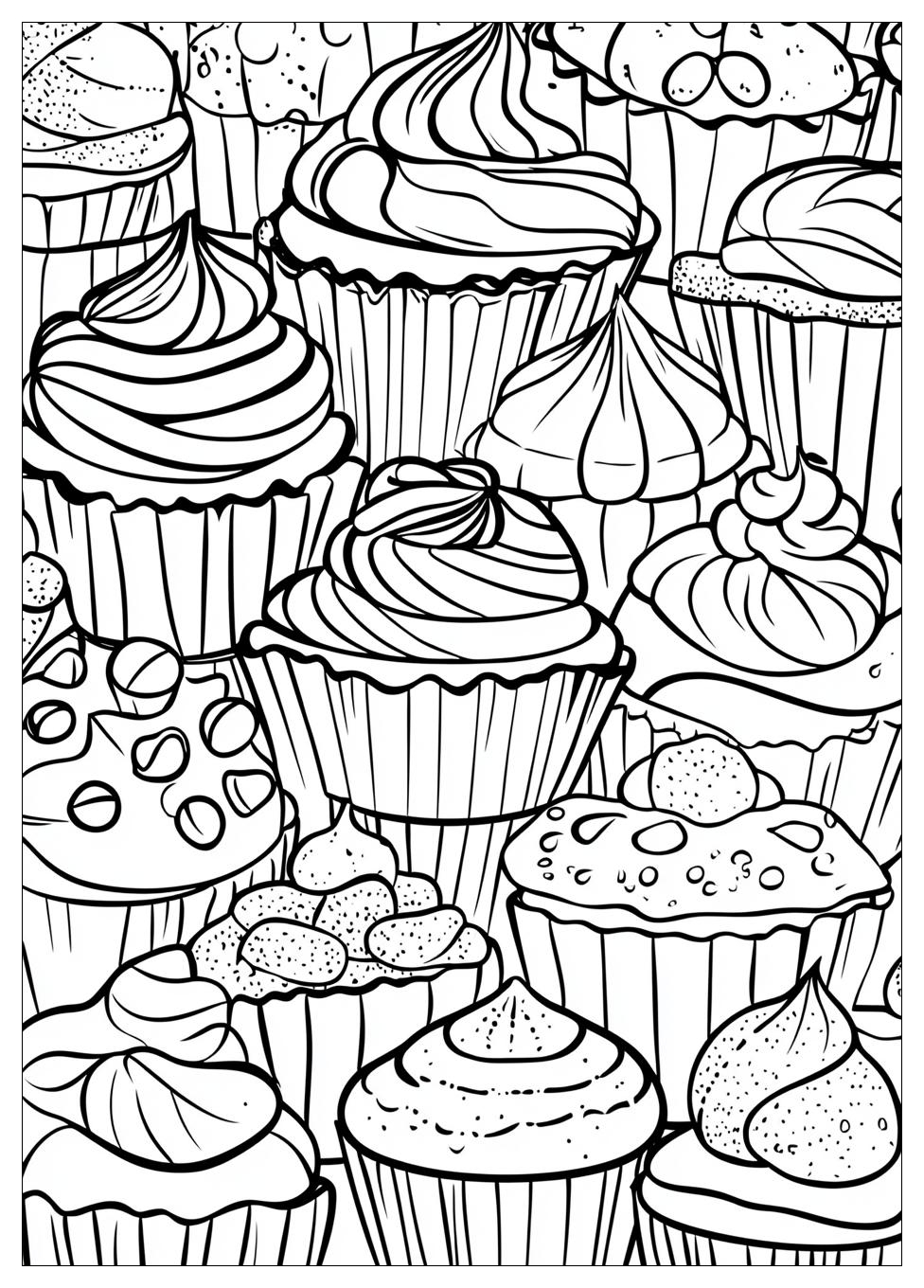 Muffin Ausmalbilder 13