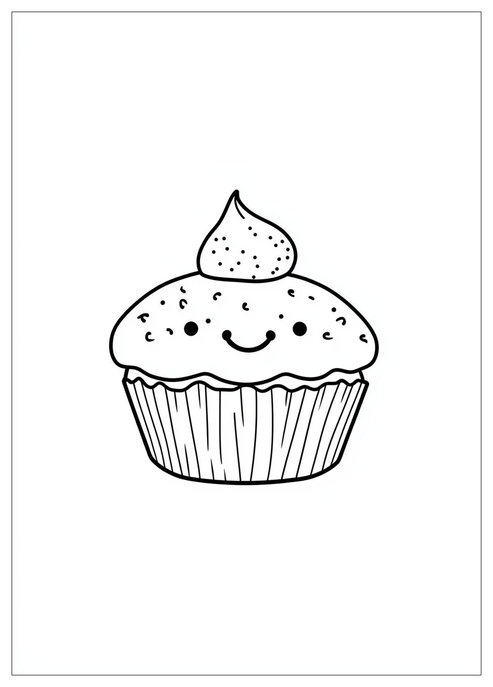 Muffin Ausmalbilder 14
