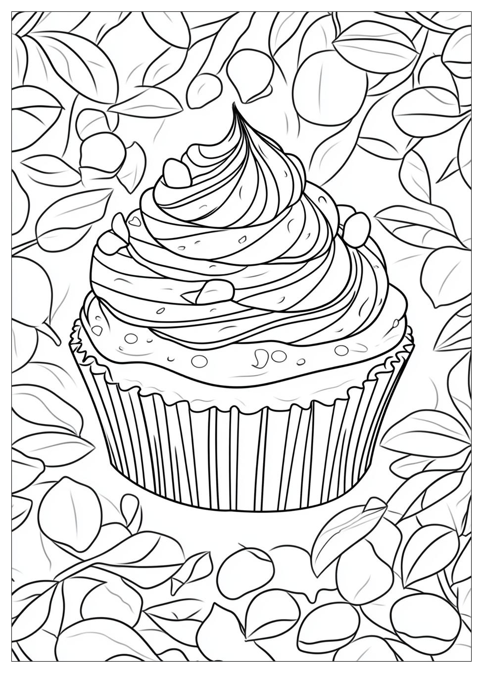 Muffin Ausmalbilder 17