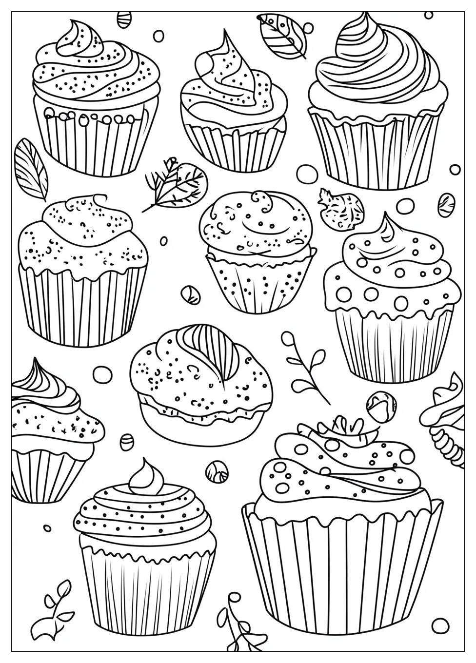 Muffin Ausmalbilder 19