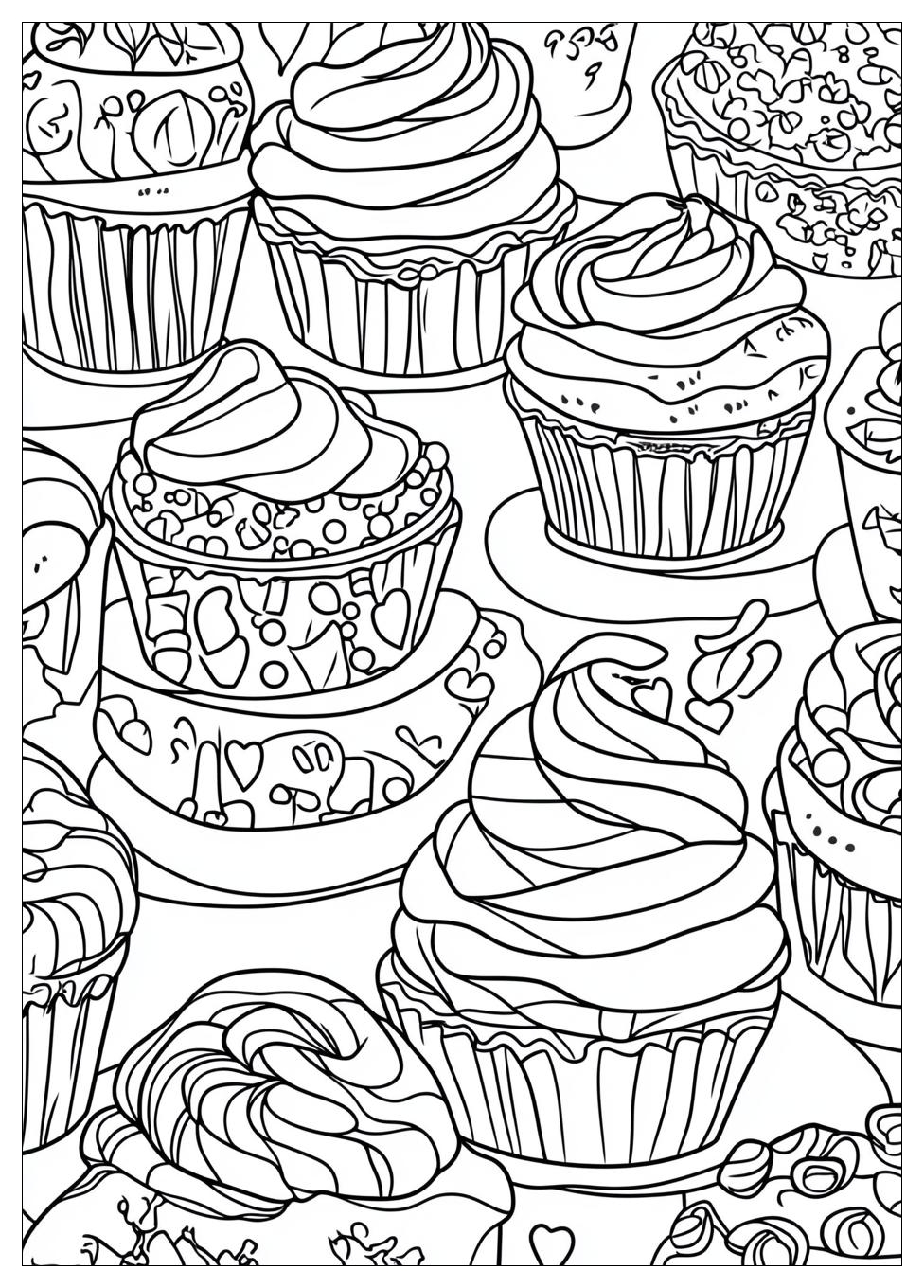 Muffin Ausmalbilder 22