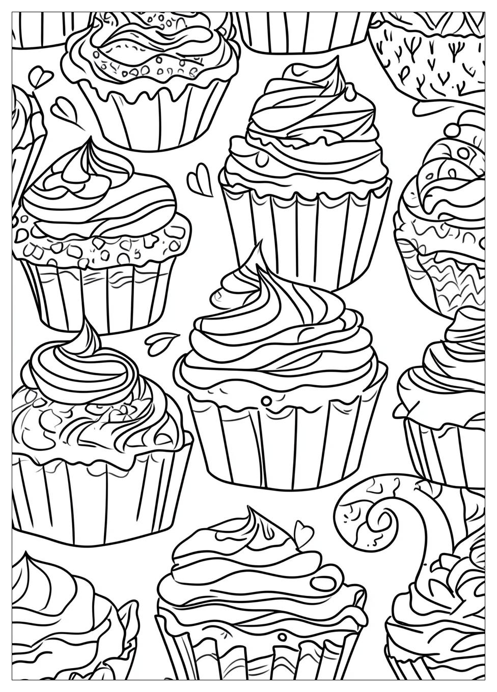 Muffin Ausmalbilder 24