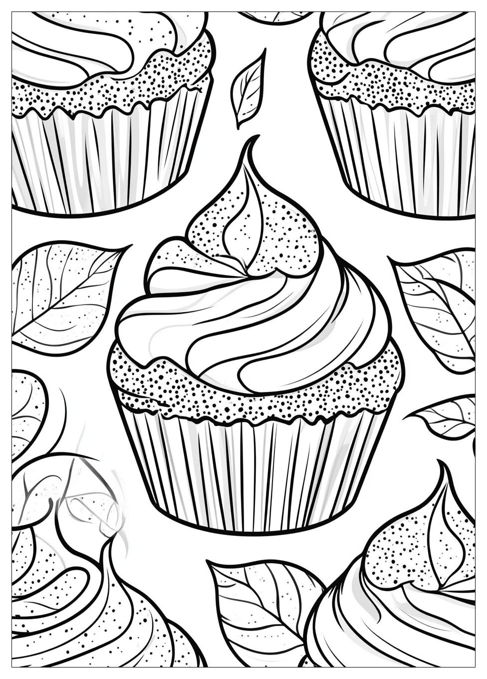 Muffin Ausmalbilder 3