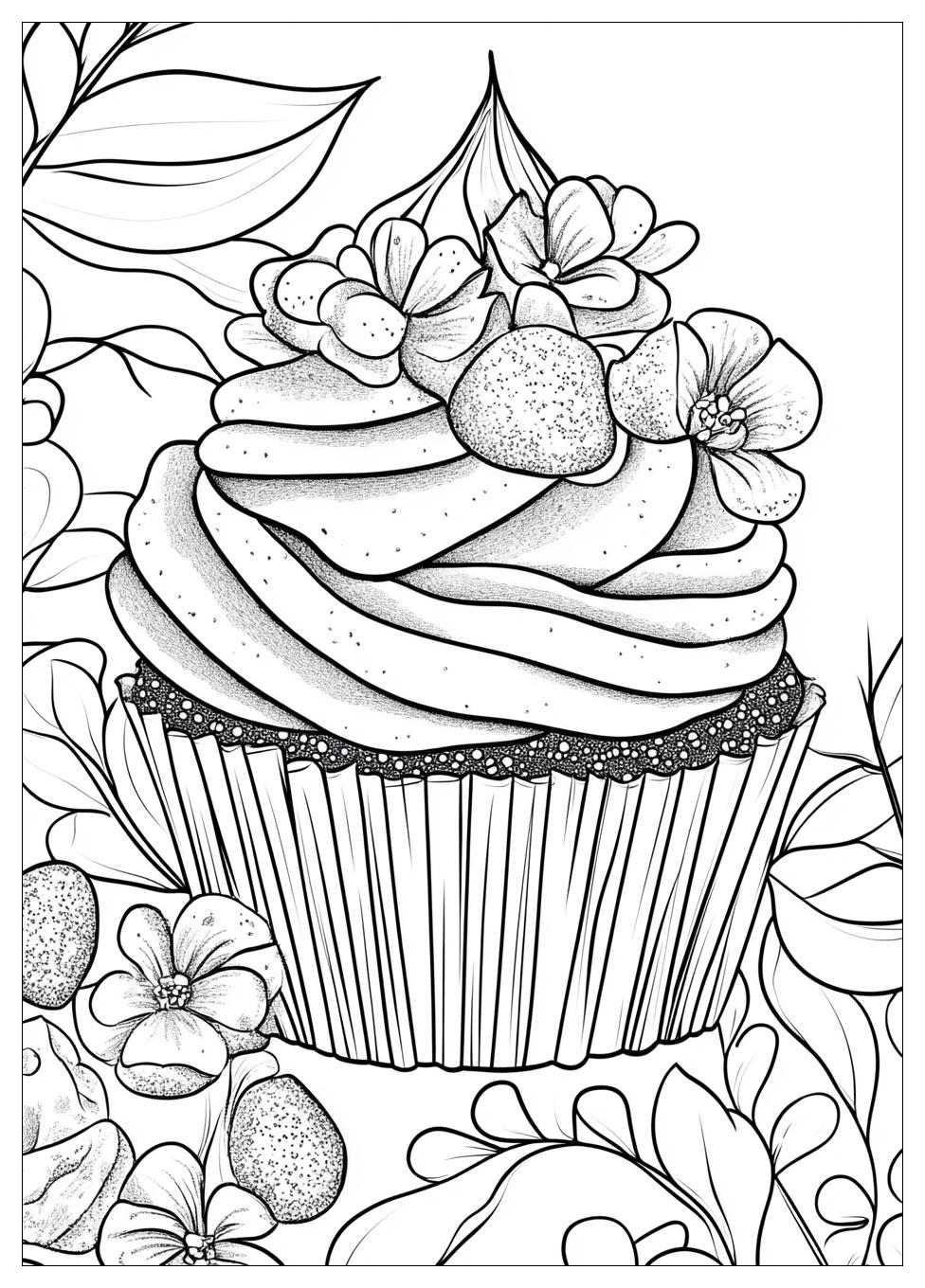 Muffin Ausmalbilder 6