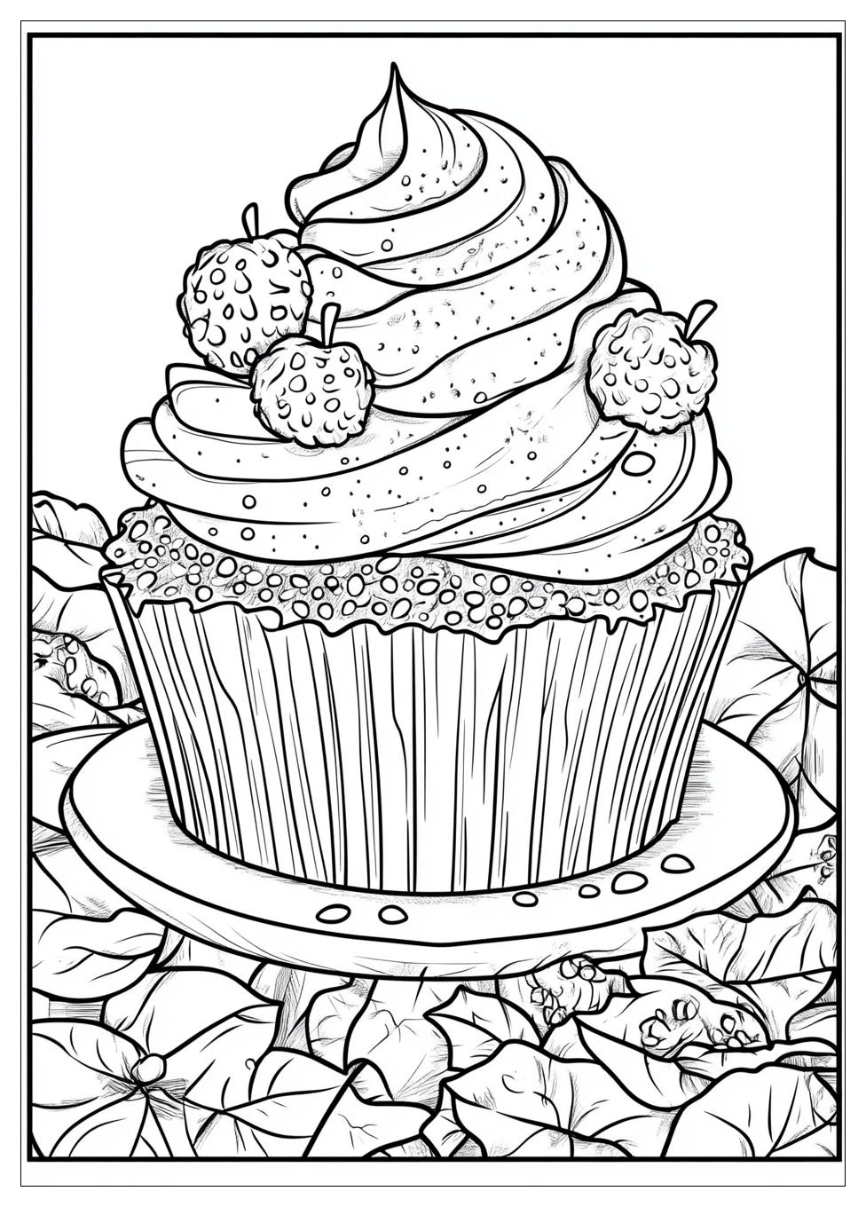 Muffin Ausmalbilder 8