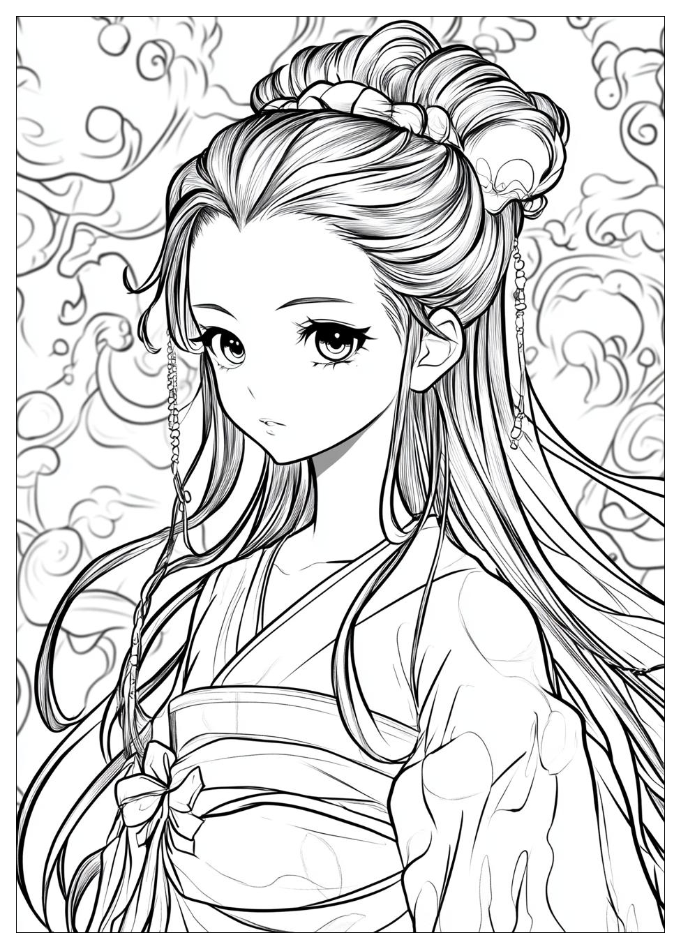 Nezuko Ausmalbilder 15