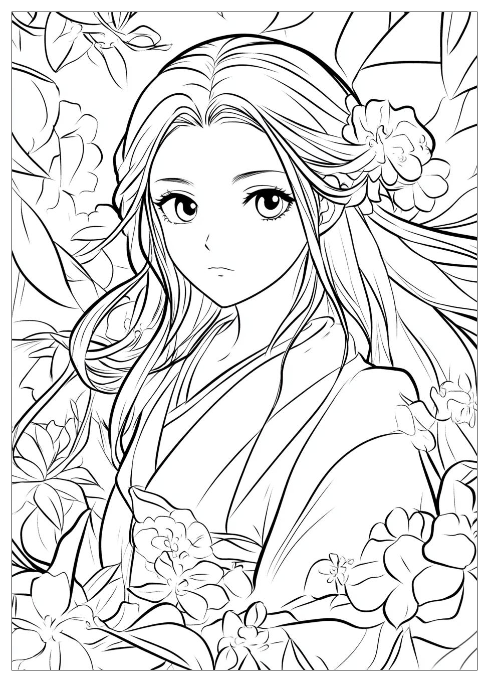 Nezuko Ausmalbilder 19