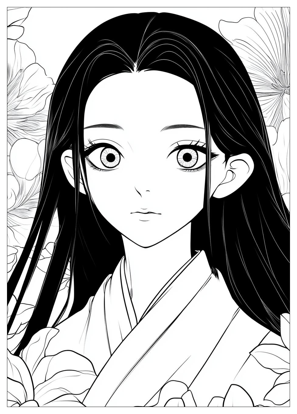 Nezuko Ausmalbilder 2