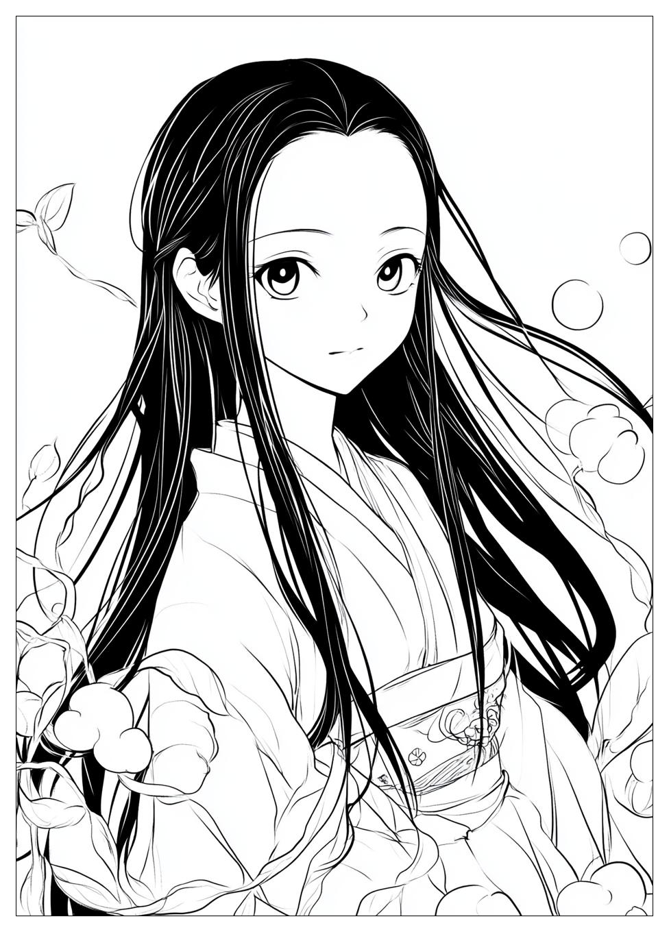 Nezuko Ausmalbilder 21