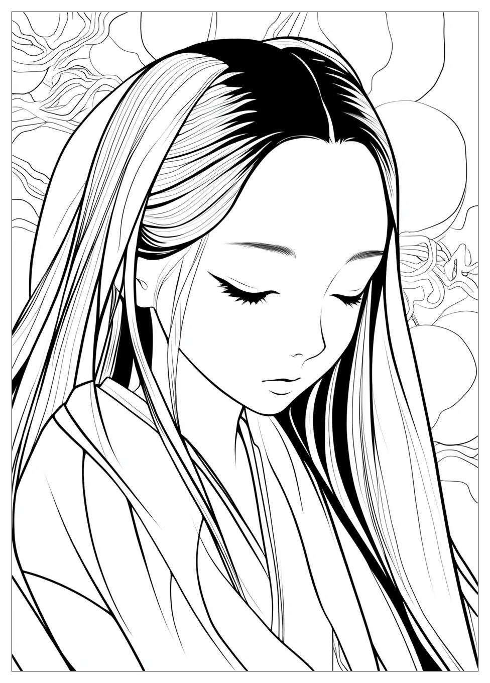 Nezuko Ausmalbilder 3