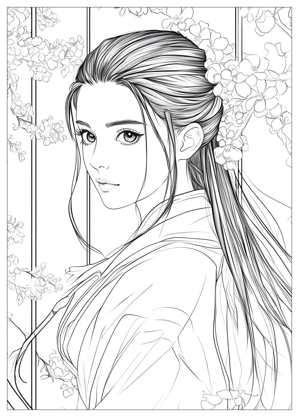Nezuko Ausmalbilder 8