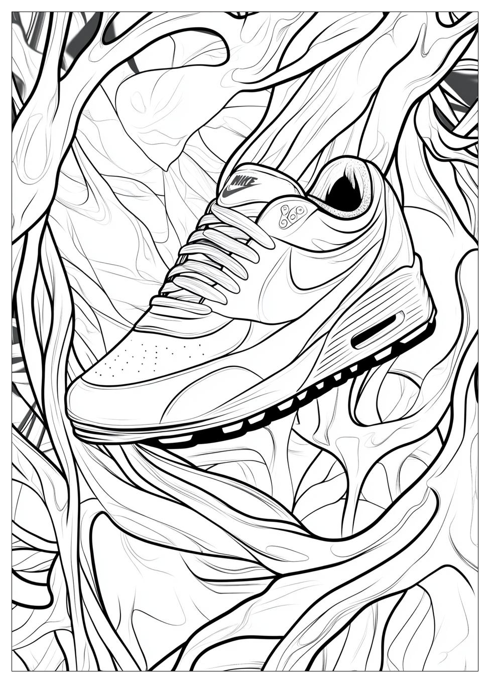 Nike Schuh Ausmalbilder 10
