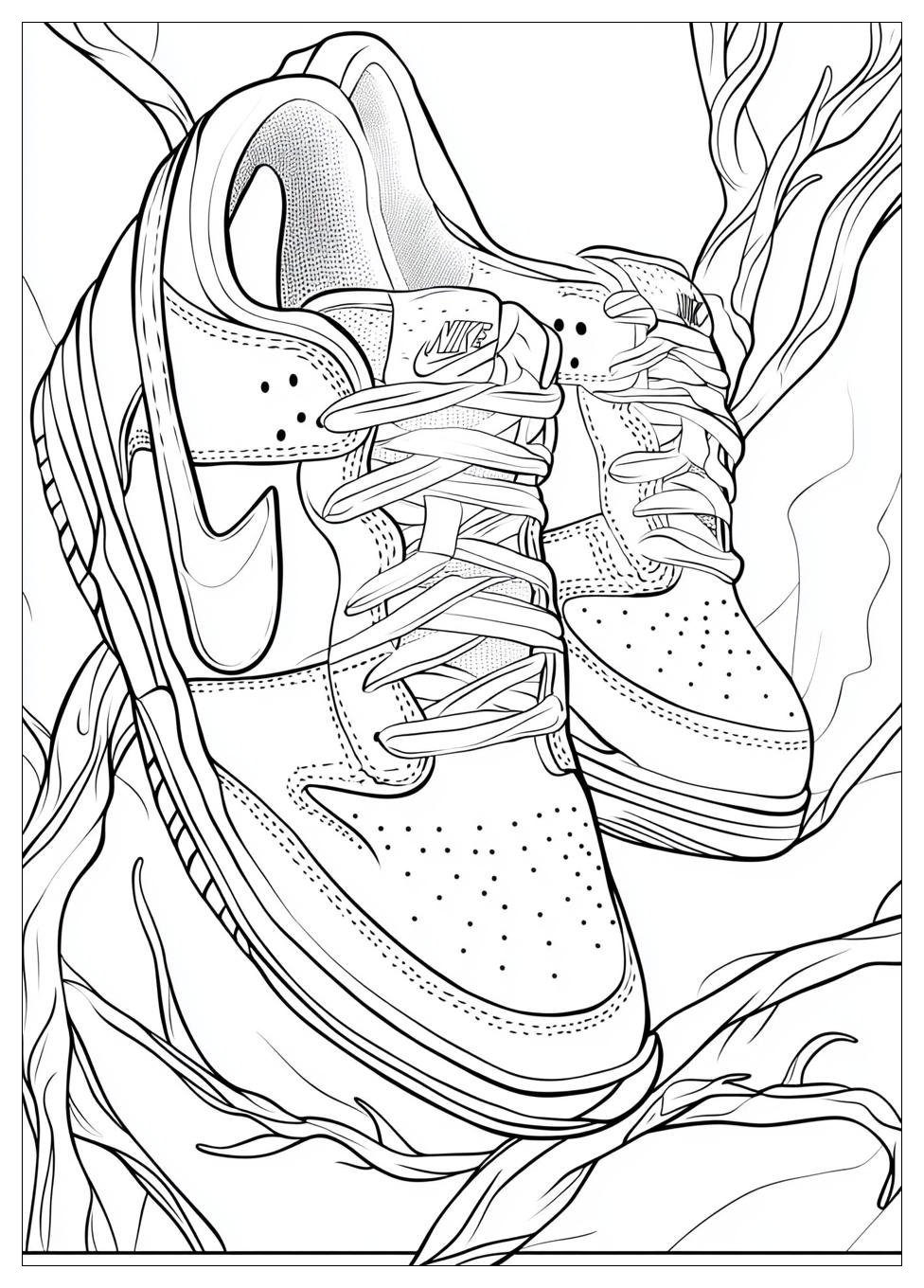 Nike Schuh Ausmalbilder 13