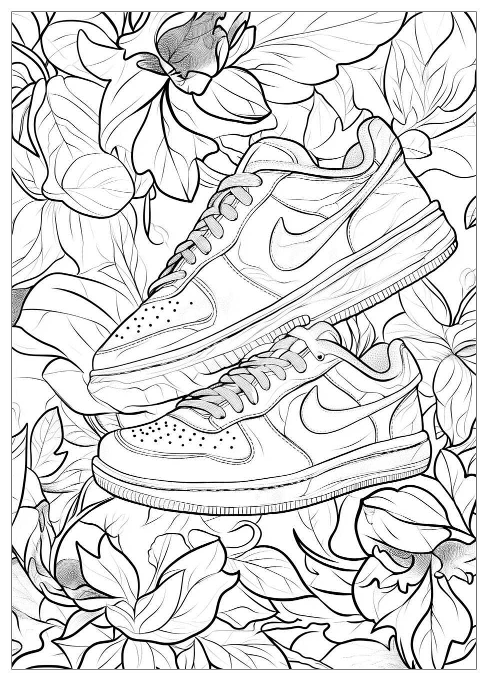 Nike Schuh Ausmalbilder 14