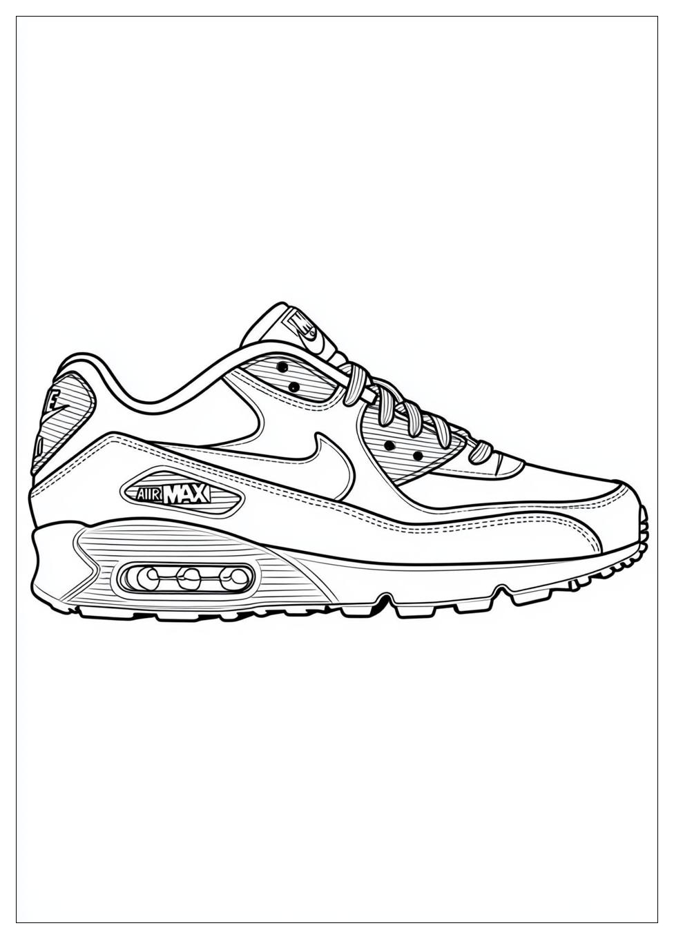 Nike Schuh Ausmalbilder 2