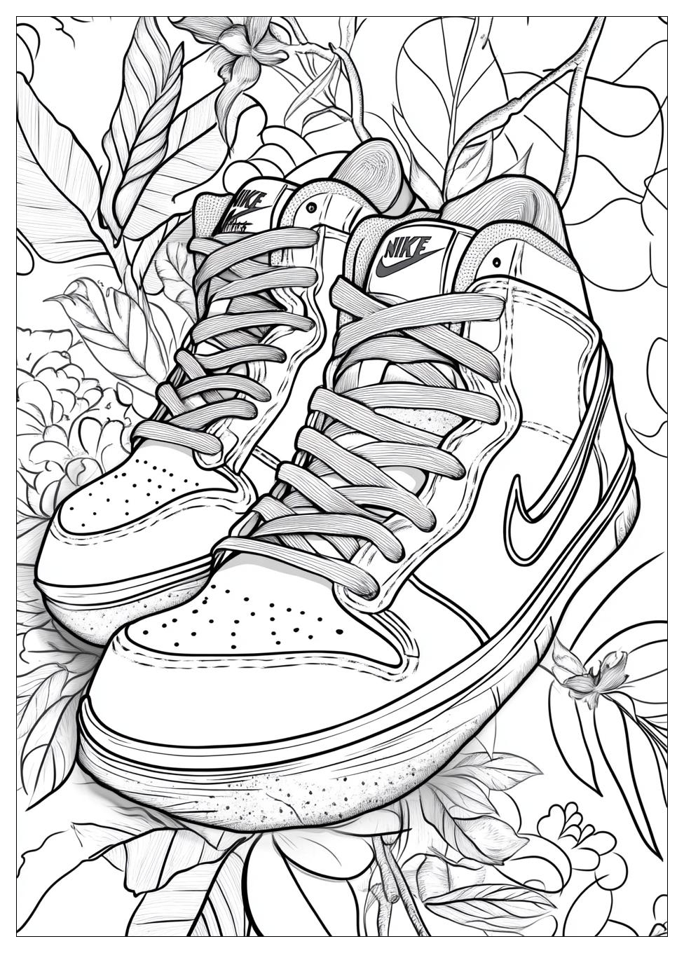 Nike Schuh Ausmalbilder 24