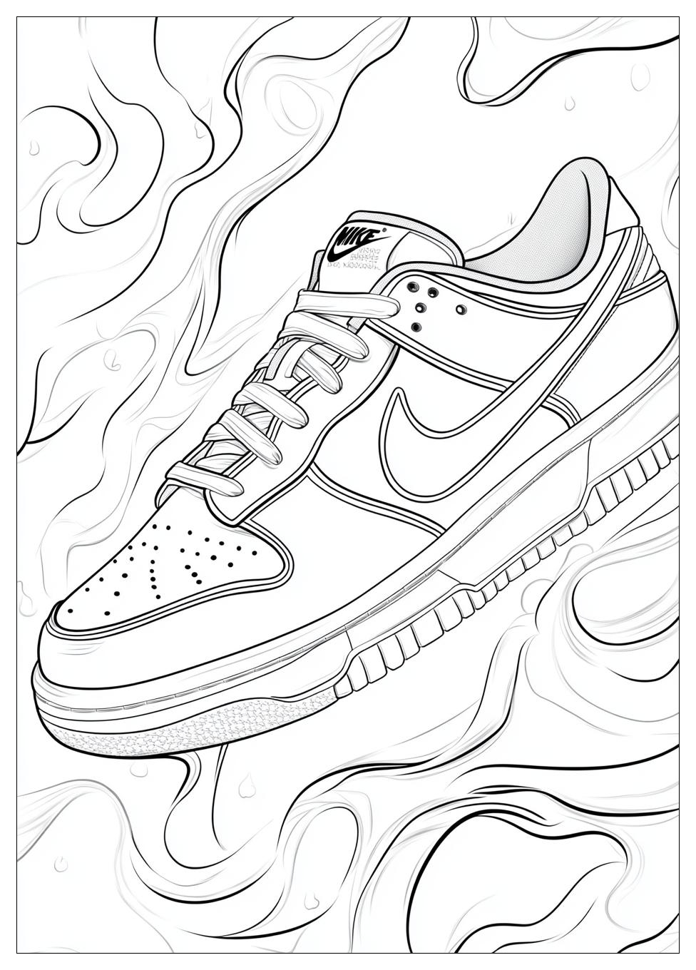 Nike Schuh Ausmalbilder 5