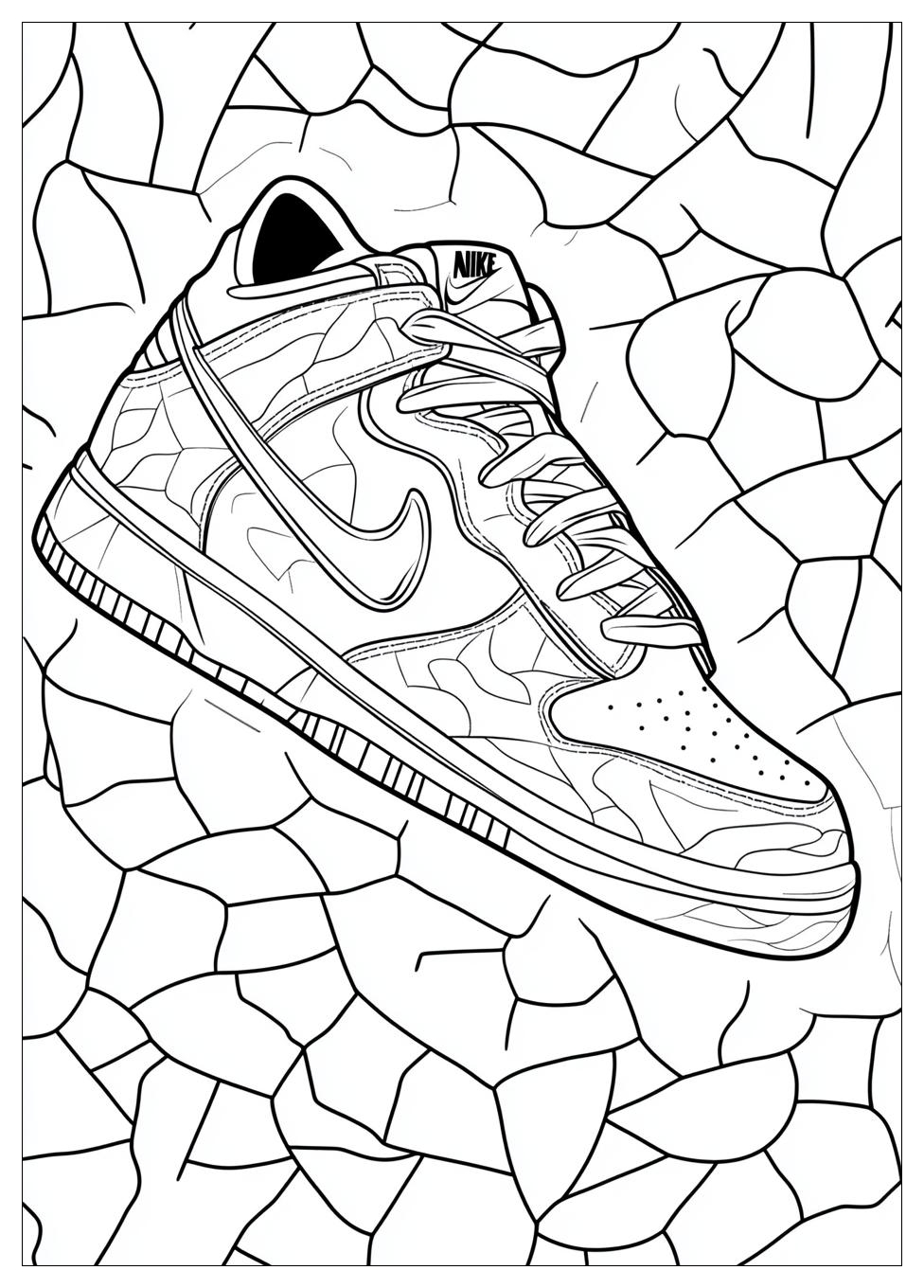 Nike Schuh Ausmalbilder 6