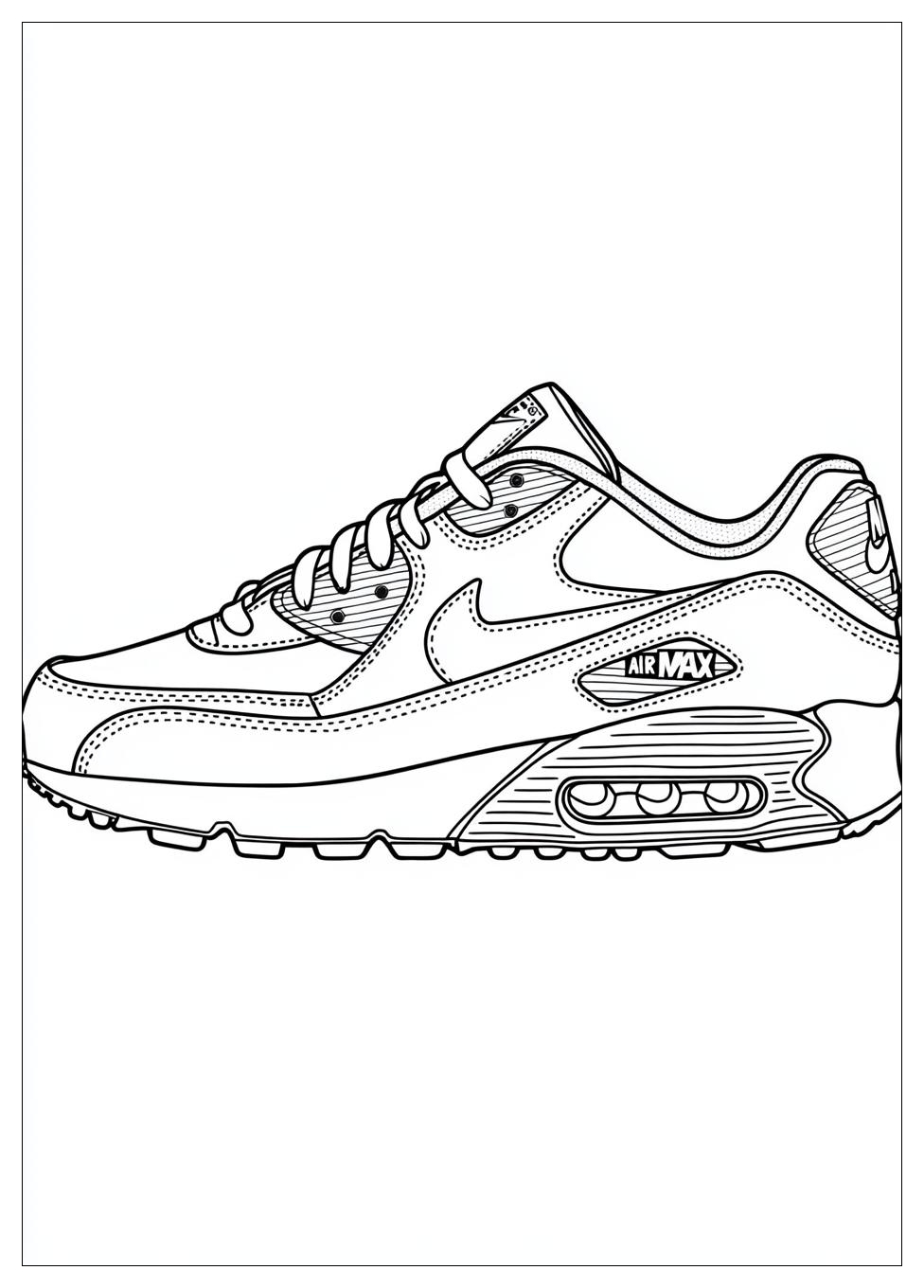 Nike Schuh Ausmalbilder 9