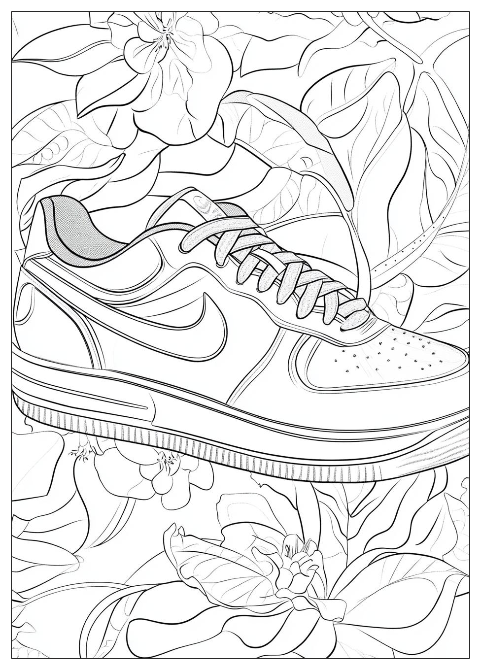 Nike Schuhe Ausmalbilder 12