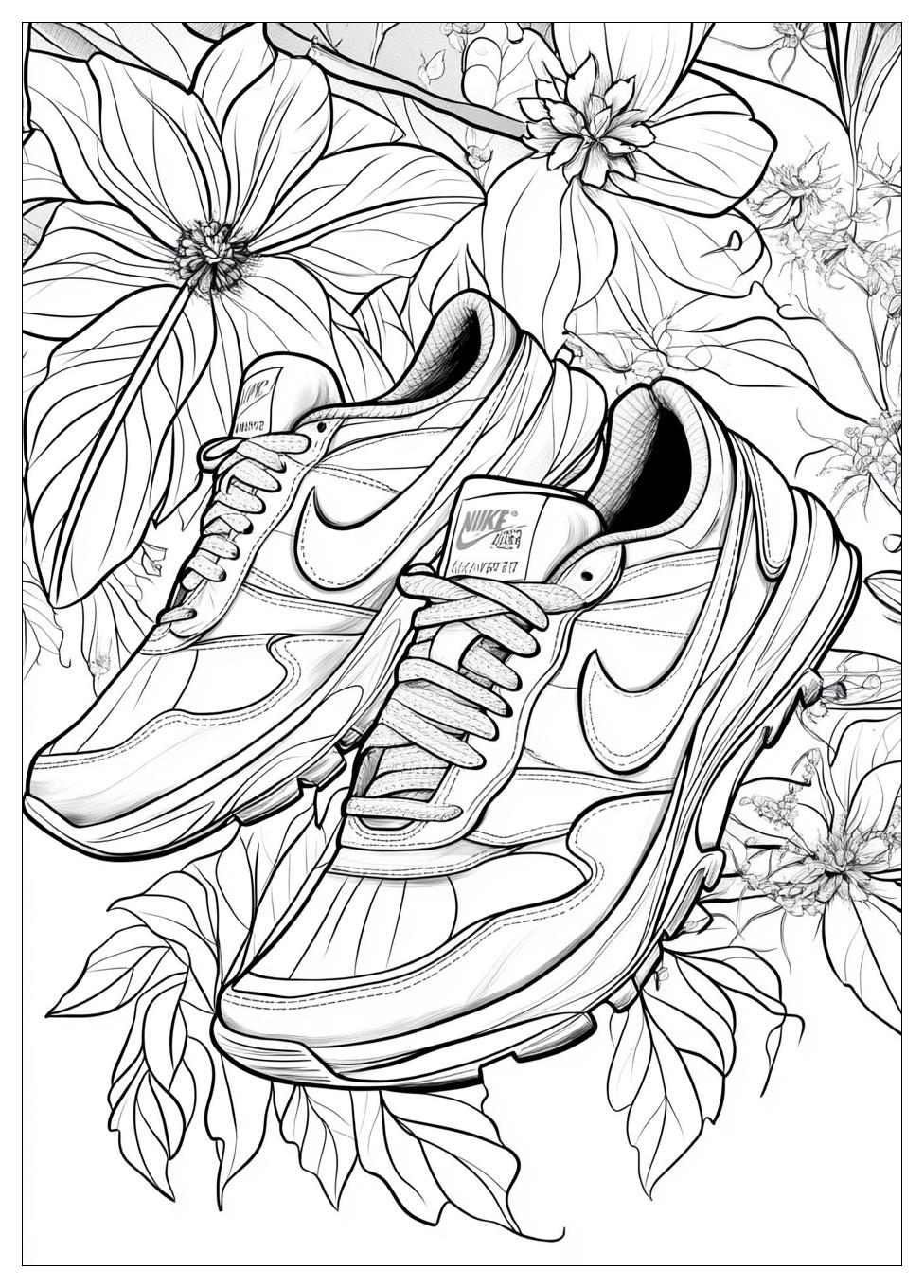 Nike Schuhe Ausmalbilder 13