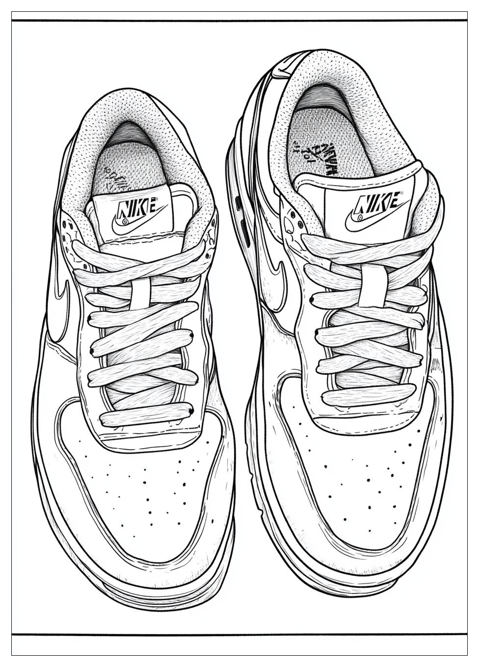 Nike Schuhe Ausmalbilder 20