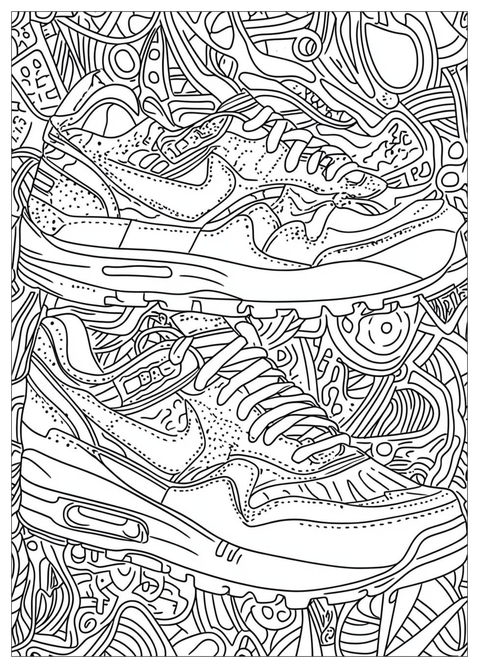 Nike Schuhe Ausmalbilder 21