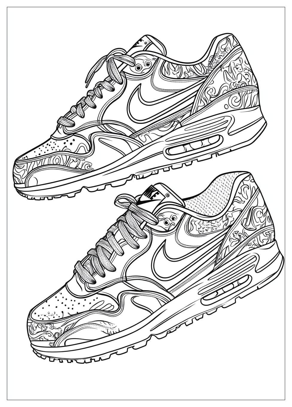 Nike Schuhe Ausmalbilder 24