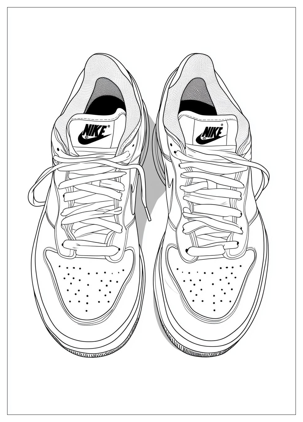 Nike Schuhe Ausmalbilder 6