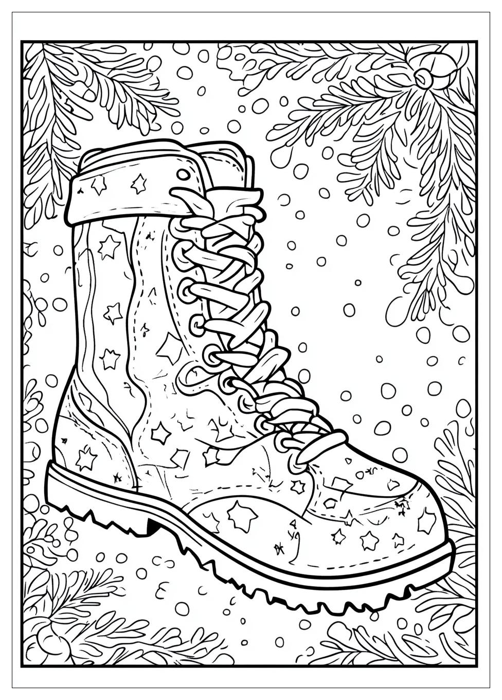 Nikolausstiefel Ausmalbilder 18