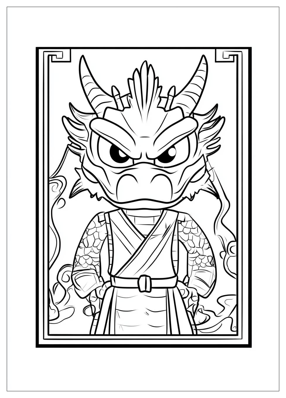 Ninjago Drache Ausmalbilder 4