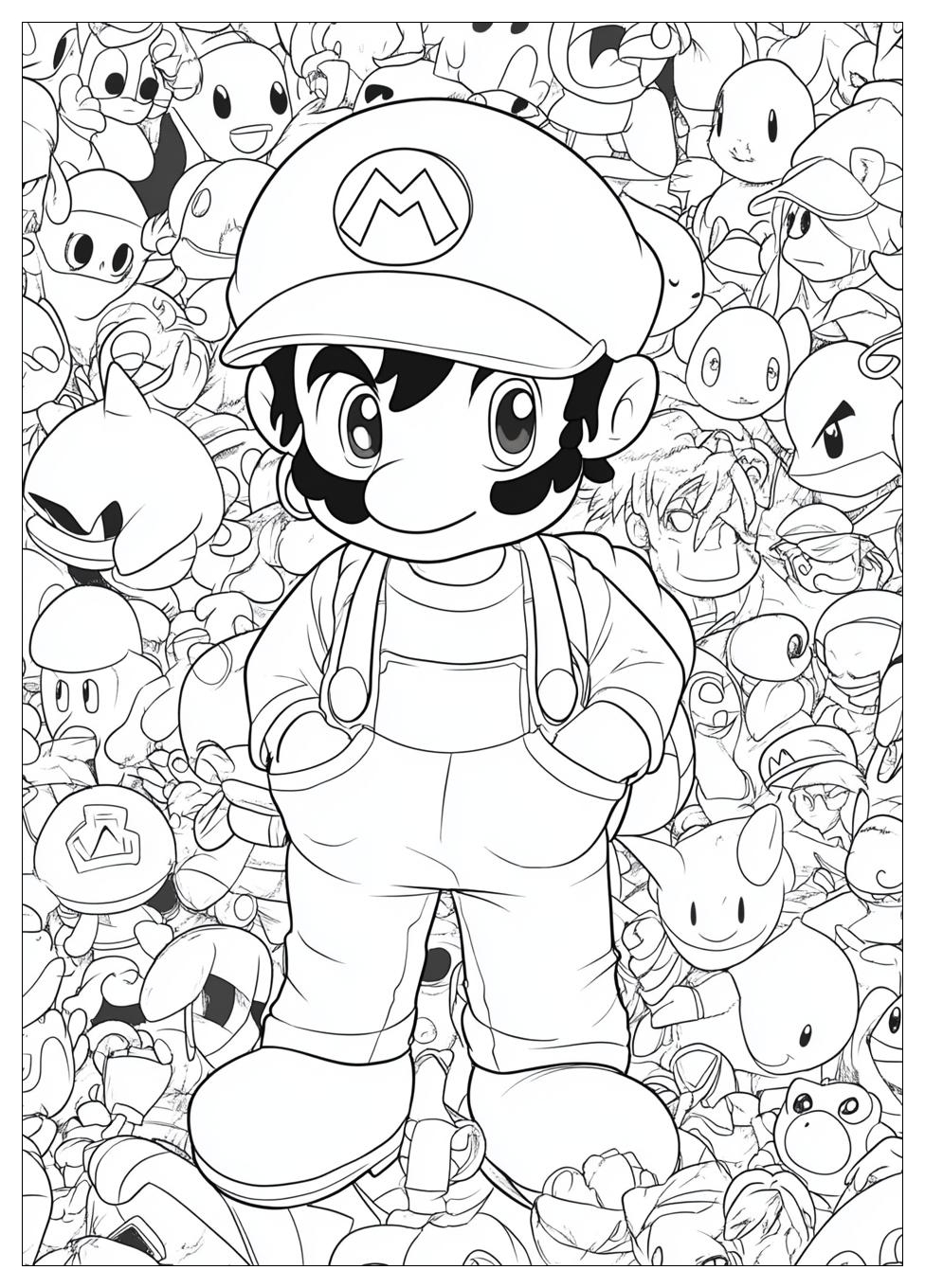 Nintendo Ausmalbilder 19