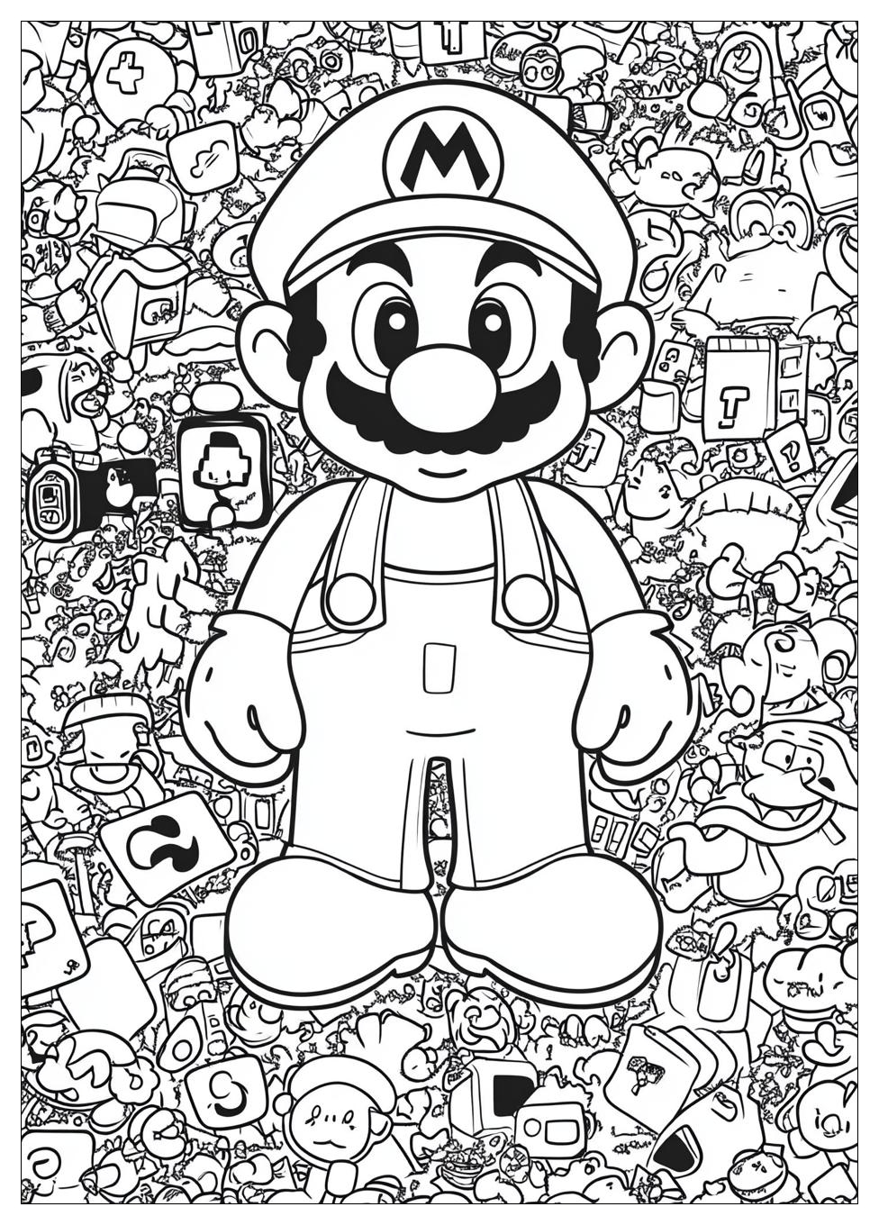 Nintendo Ausmalbilder 21