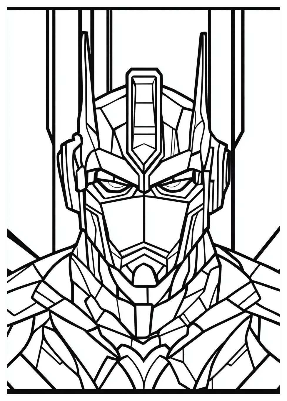 Optimus Prime Ausmalbilder 1
