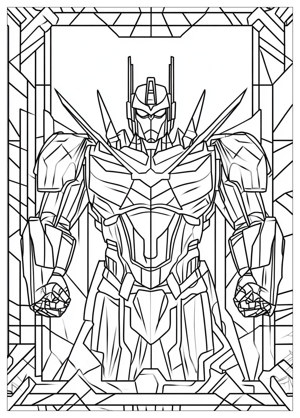Optimus Prime Ausmalbilder 12