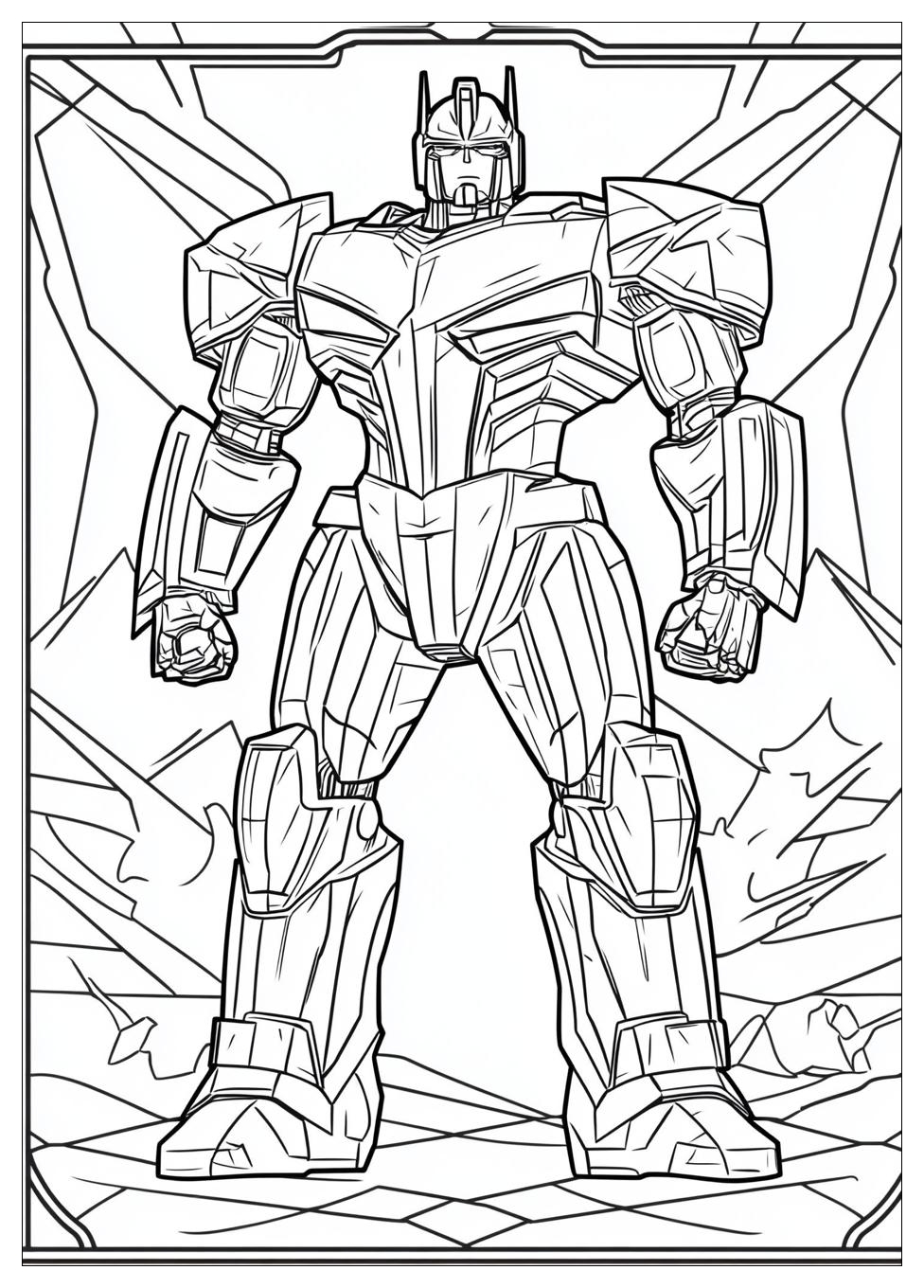 Optimus Prime Ausmalbilder 13